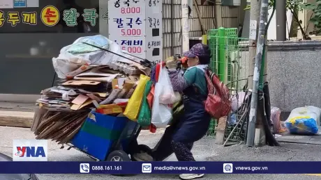 Gia tăng tỷ lệ nghèo đói trong nhóm người cao tuổi ở Hàn Quốc