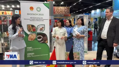 Xúc tiến thương mại nông sản hữu cơ Việt Nam tại Hội chợ Biofach 2025
