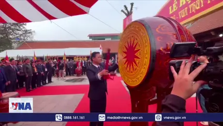Tưng bừng lễ hội Kinh Dương Vương
