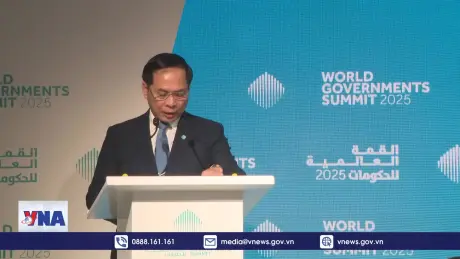 Phó Thủ tướng Bùi Thanh Sơn phát biểu tại Hội nghị WGS 2025