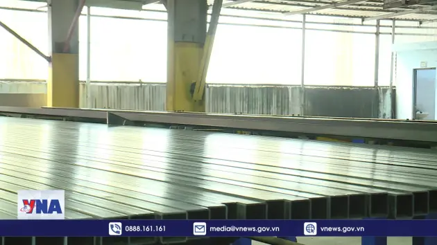 Ứng phó việc Mỹ áp thuế 25% thép, nhôm nhập khẩu