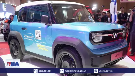 Vinfast công bố mở bán VF3 và miễn phí sạc xe điện tại Indonesia