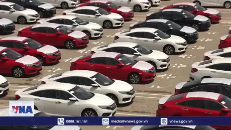 Ô tô nhập khẩu giảm mạnh trong tháng đầu năm