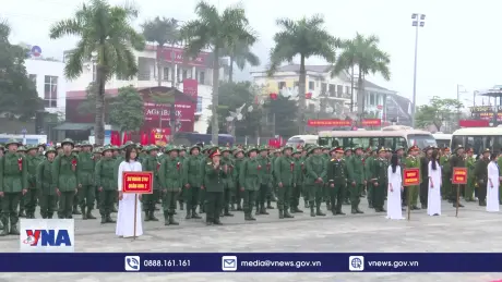 Những người con Hà Giang mang khát vọng tuổi trẻ vào quân ngũ
