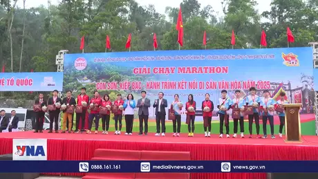 Giải Marathon Hành trình kết nối di sản văn hóa Côn Sơn - Kiếp Bạc
