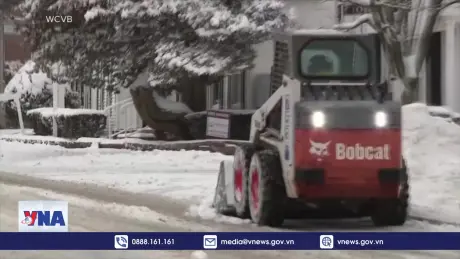 Nước Mỹ tiếp tục chìm trong giá rét