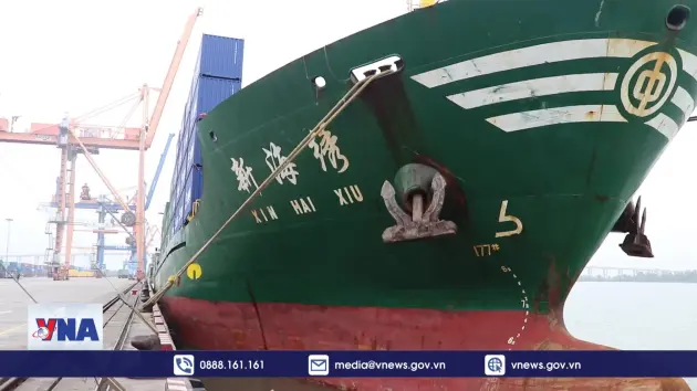 Khai trương tuyến dịch vụ Cảng Vịnh Bắc Bộ - Cảng Hải Phòng - Cảng Kolkat