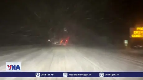 Bão mùa Đông và giá lạnh tràn xuống miền Trung nước Mỹ