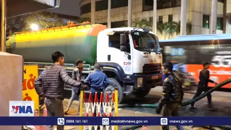 Hà Nội: Hôm nay (21/2) sẽ khắc phục xong phụ gia trào lên từ hầm metro