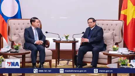 Thủ tướng Phạm Minh Chính tiếp Phó Thủ tướng Lào