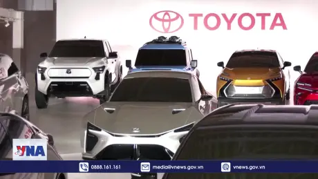 Sản lượng toàn cầu của Toyota lần đầu tăng sau một năm