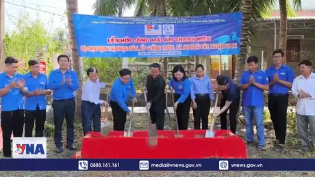 Thanh niên Bến Tre chung tay xóa nhà dột nát