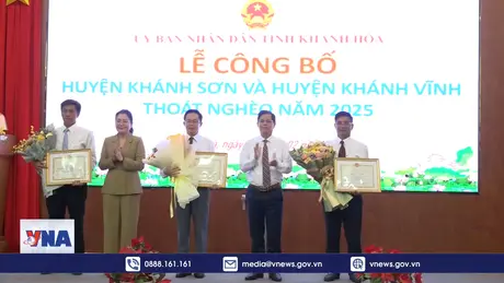 Hai huyện miền núi Khánh Hòa thoát nghèo