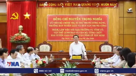 Tây Ninh đổi mới tư duy lãnh đạo, chỉ đạo hơn nữa trong phát triển kinh tế - xã hội