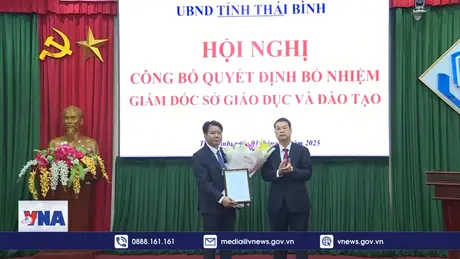 Thái Bình bổ nhiệm Giám đốc Sở GD-ĐT sau gần 6 tháng khuyết vị trí