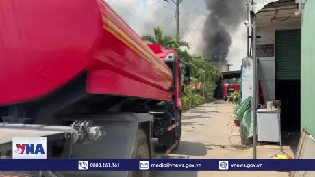 Đồng Nai kịp thời dập tắt hỏa hoạn tại xưởng gỗ