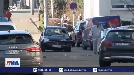 Lao xe gây nhiều thương vong tại Tây Nam nước Đức