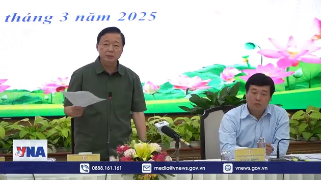 Phó Thủ tướng Trần Hồng Hà làm việc về tiến độ cao tốc ở miền Tây