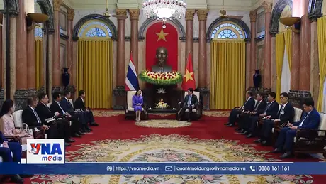 Chủ tịch nước Lương Cường tiếp Thủ tướng Thái Lan