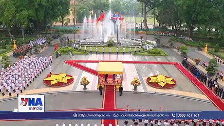 Thủ tướng Phạm Minh Chính chủ trì lễ đón Thủ tướng Thái Lan