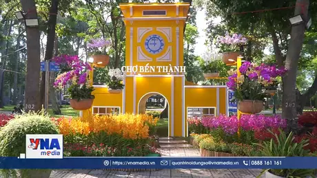 Khai mạc Festival Hoa Lan TP Hồ Chí Minh 2025 