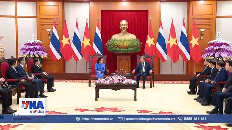 Tổng Bí thư Tô Lâm tiếp Thủ tướng Thái Lan