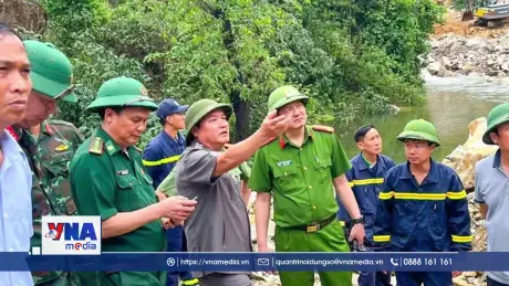 Khắc phục sự cố sạt lở tại công trình thuỷ điện Tả Páo Hồ 1A