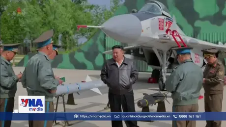 Nhà lãnh đạo Triều Tiên giám sát tập trận phòng không