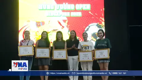 Hội thao gắn kết cộng đồng người Việt và tình hữu nghị Việt Nam-Singapore