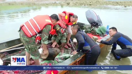 Phát hiện nhiều bom, đạn sót lại gần cầu Hòa Bình