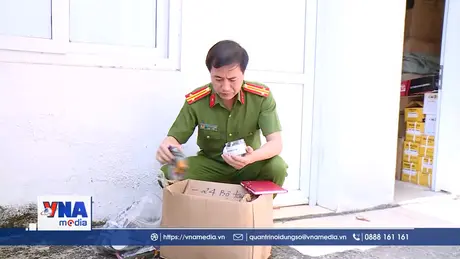 Triệt phá đường dây buôn lậu bình ắc quy, phụ tùng xe điện quy mô lớn