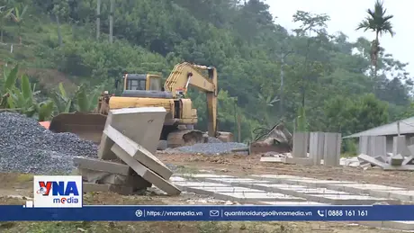 Gấp rút hoàn thiện hồ thải và tái định cư cho người dân ở Tả Phời