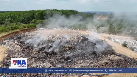 Dai dẳng ô nhiễm quanh bãi tập kết rác