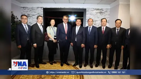 Bộ trưởng Nguyễn Hồng Diên làm việc với doanh nghiệp Hoa Kỳ