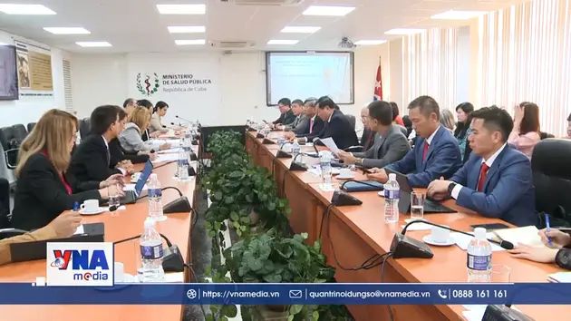 Việt Nam và Cuba tăng cường hợp tác y tế