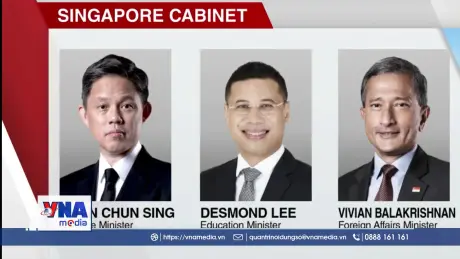 Singapore công bố chính phủ mới