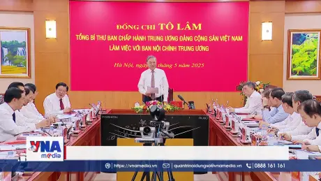 Tổng Bí thư Tô Lâm làm việc với Ban Nội chính Trung ương