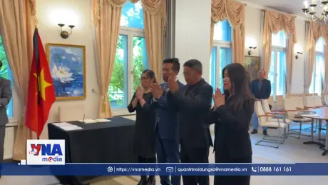 Đại sứ quán Đức tổ chức Lễ viếng nguyên Chủ tịch nước Trần Đức Lương