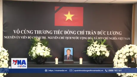 Lễ viếng nguyên Chủ tịch nước Trần Đức Lương tại Hong Kong (Trung Quốc)