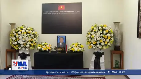 Lễ viếng và mở sổ tang nguyên Chủ tịch nước Trần Đức Lương tại Malaysia