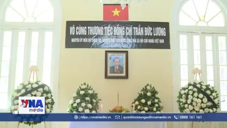 Lễ viếng nguyên Chủ tịch nước Trần Đức Lương tại Cuba