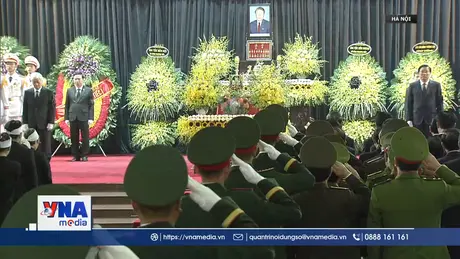 Cử hành trọng thể Lễ truy điệu nguyên Chủ tịch nước Trần Đức Lương