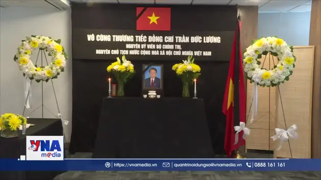 Lễ viếng nguyên Chủ tịch nước Trần Đức Lương tại New York, Mỹ