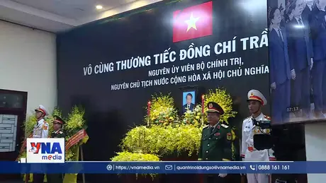 Lễ truy điệu nguyên Chủ tịch nước Trần Đức Lương tại Quảng Ngãi