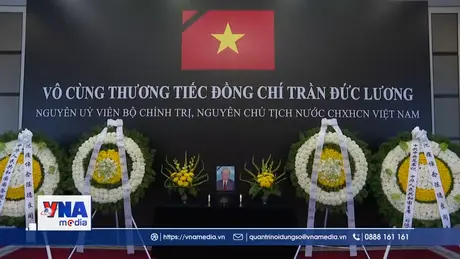 Lễ viếng nguyên Chủ tịch nước Trần Đức Lương tại Trung Quốc