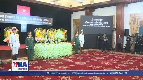 Lễ truy điệu nguyên Chủ tịch nước Trần Đức Lương tại TP. Hồ Chí Minh