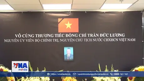 Tổ chức lễ viếng Nguyên Chủ tịch nước Trần Đức Lương tại Israel