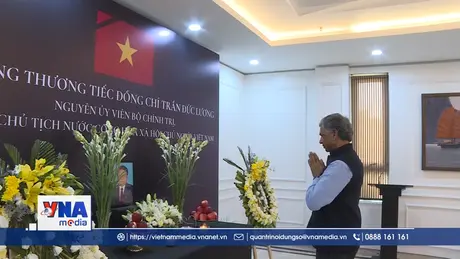 Chính phủ Ấn Độ chia buồn nguyên Chủ tịch nước Trần Đức Lương từ trần