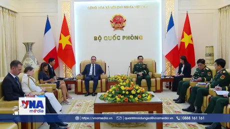 Thúc đẩy hợp tác quốc phòng Việt Nam – Pháp