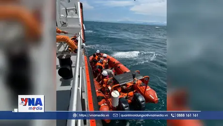 Cứu nạn toàn bộ thuyền viên tàu chở than bị chìm ngoài khơi Vũng Áng
